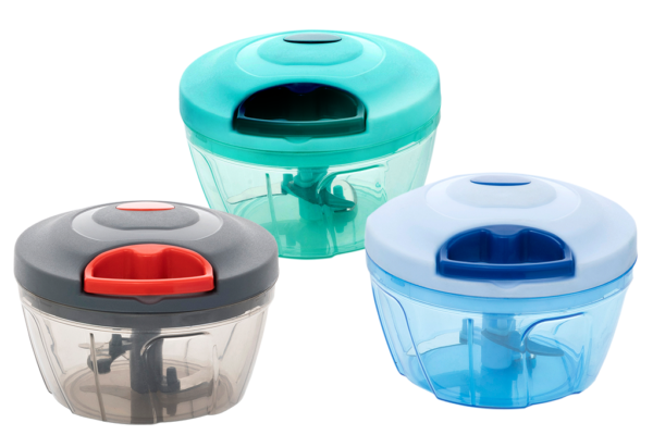 Manual Food Chopper Compact  Powerful Hand Held Vegetable Chopperblender